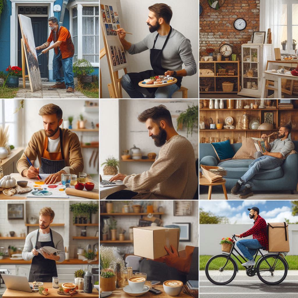 Different side hustles for men