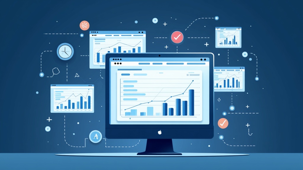 Screenshot of a computer screen displaying digital analytics, keywords, and graphs for affiliate marketing research
